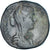 Moeda, Diva Faustina II, Sestertius, 176-180, Rome, F(12-15), Bronze, RIC:1711