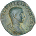 Coin, Philip II, Sestertius, 244-246, Rome, VF(30-35), Bronze, RIC:256