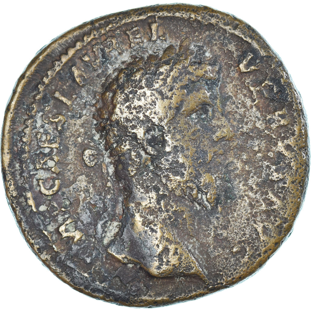 Münze, Lucius Verus, Sesterz, 161, Rome, S, Bronze, RIC:1284