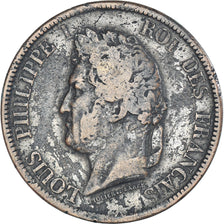 Moneda, COLONIAS FRANCESAS, Louis - Philippe, 10 Cents, 1839, Paris, BC+, Bronce