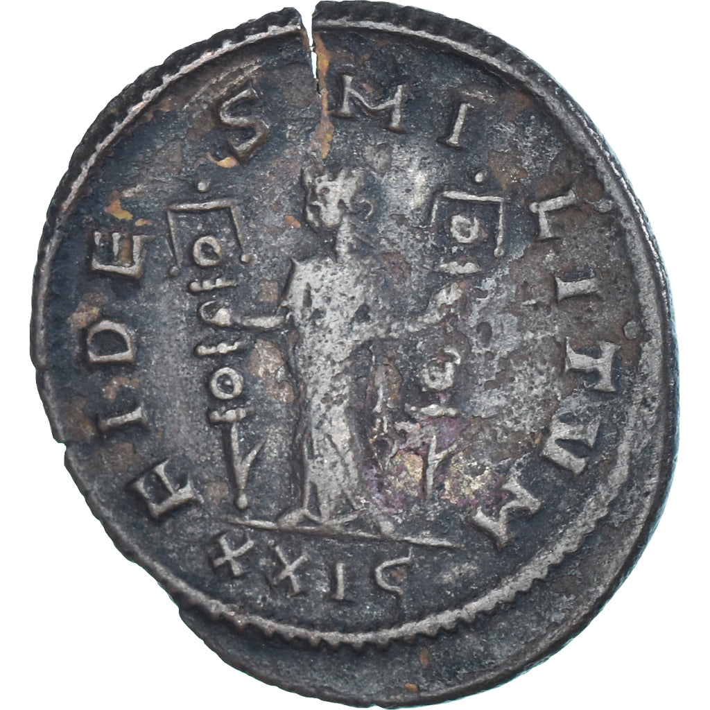 Moneda, Tacitus, Antoninianus, 275-276, Rome, BC+, Vellón, RIC:87