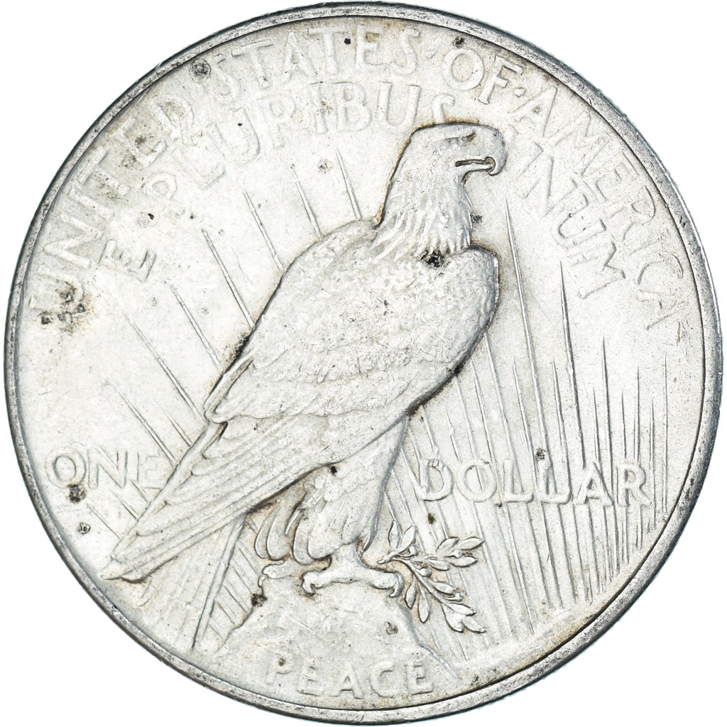 Coin, United States, Peace, Dollar, 1922, Denver, AU(50-53), Silver