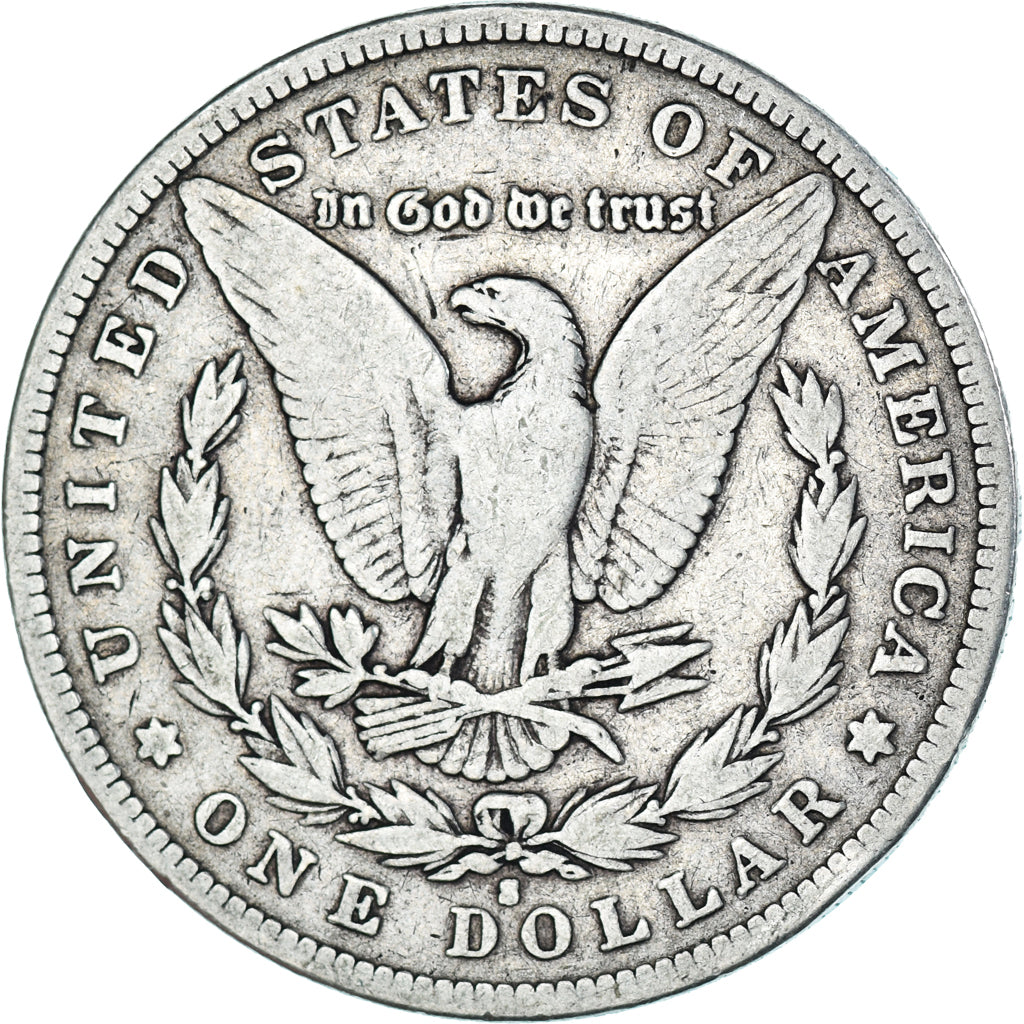 Monnaie, États-Unis, Morgan, Dollar, 1884, San Francisco, TB+, Argent