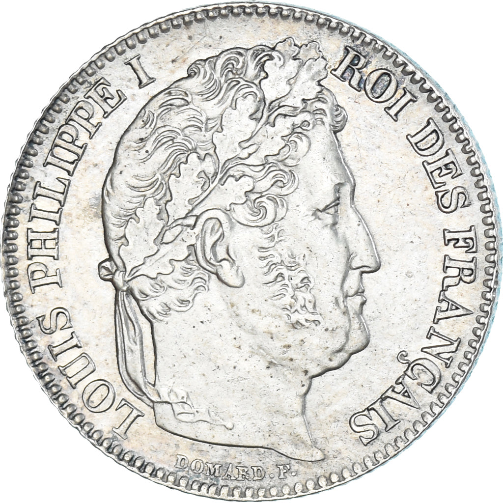 Coin, France, Louis-Philippe, 1 Franc, 1846, Paris, AU(55-58), Silver