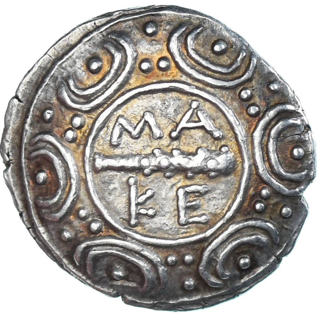 Coin, Kingdom of Macedonia, Tetrobol, 3rd century BC, Pella, AU(55-58), Silver