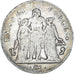 Coin, France, Hercule, 5 Francs, AN 4, Paris, VF(20-25), Silver