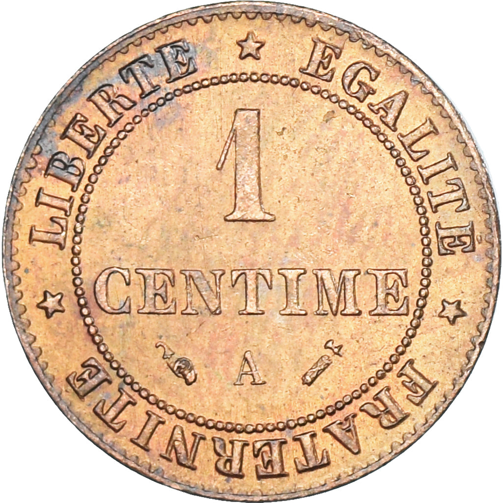 Moneta, Francia, Cérès, 1 Centime, 1894, Paris, SPL-, Bronzo, Gadoury:88