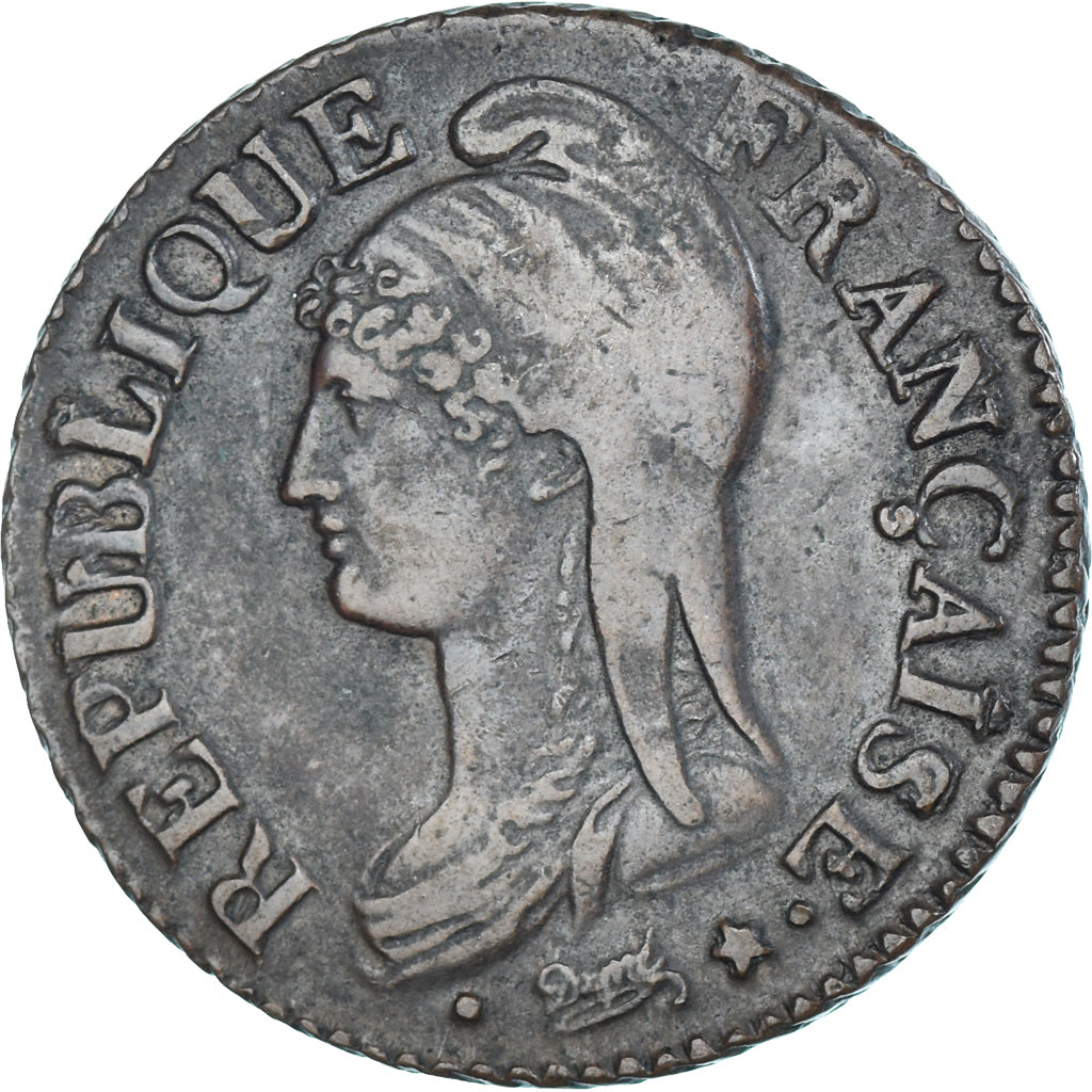 Coin, France, Dupré, 5 Centimes, AN 5, Paris, VF(30-35), Copper, Gadoury:126