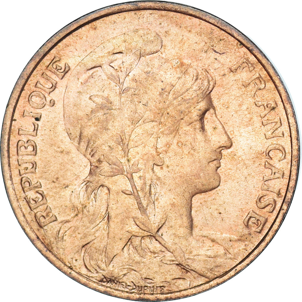 Munten, Frankrijk, 5 Centimes, 1916, Uncertain Mint, Etoile, ZF, Bronzen