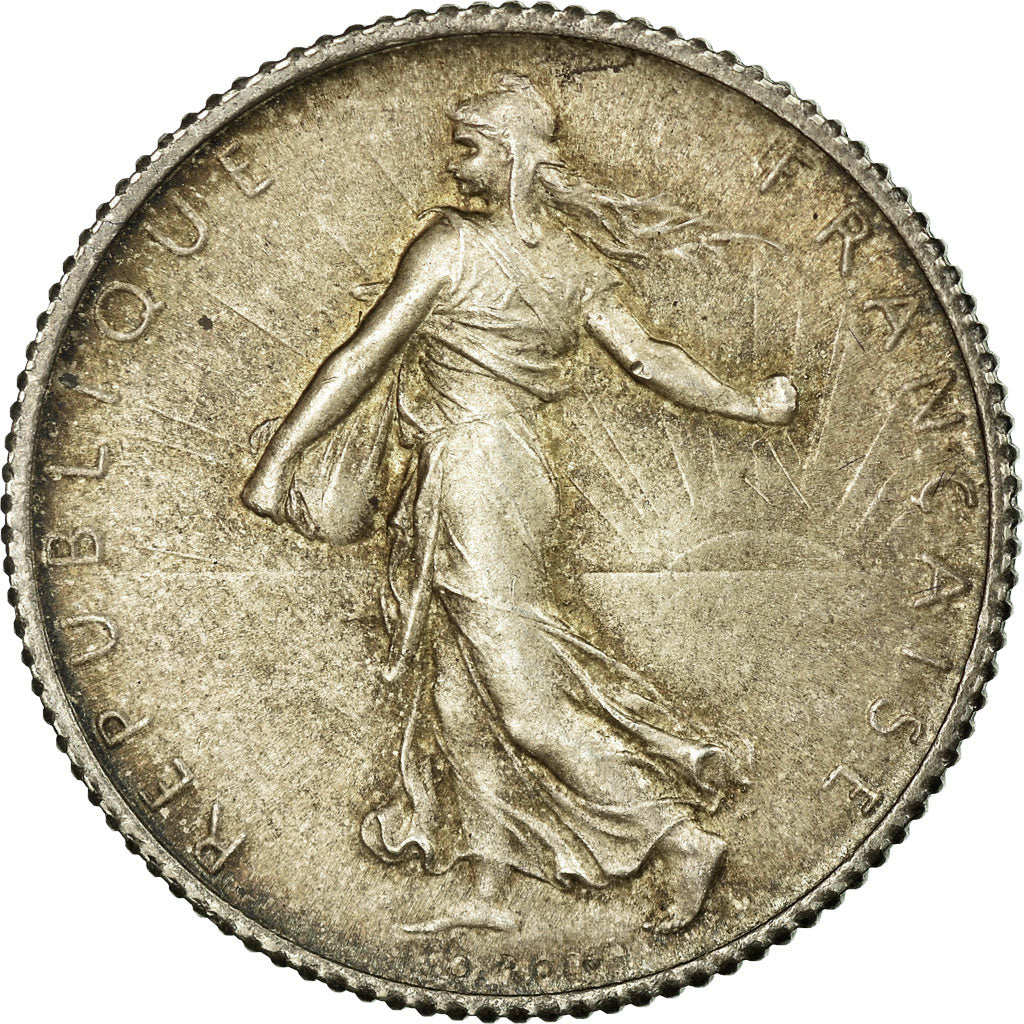 Moneta, Francia, Semeuse, Franc, 1914, Castelsarrasin, SPL, Argento, KM:844.2