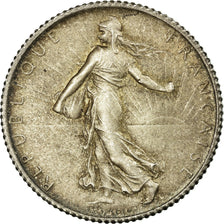 Münze, Frankreich, Semeuse, Franc, 1914, Castelsarrasin, VZ+, Silber, KM:844.2