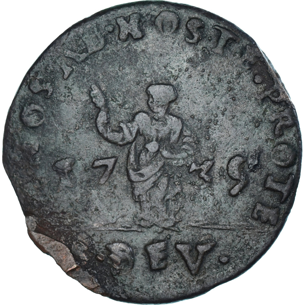 Munten, Monaco, Honore III, Six deniers dits 