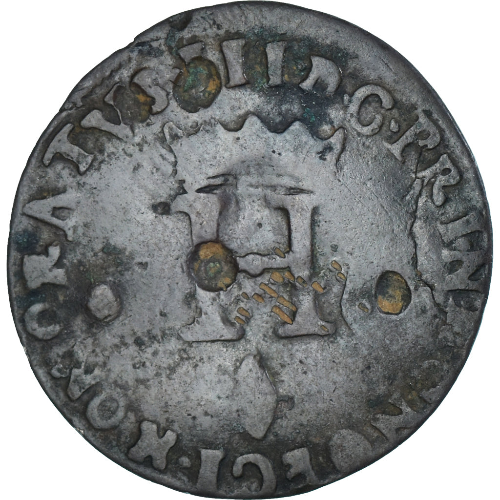 Münze, Monaco, Honore III, Six deniers dits 