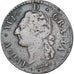 Moneda, Francia, Louis XVI, 1/2 Sol, 1785, Pau, BC+, Cobre, Gadoury:349