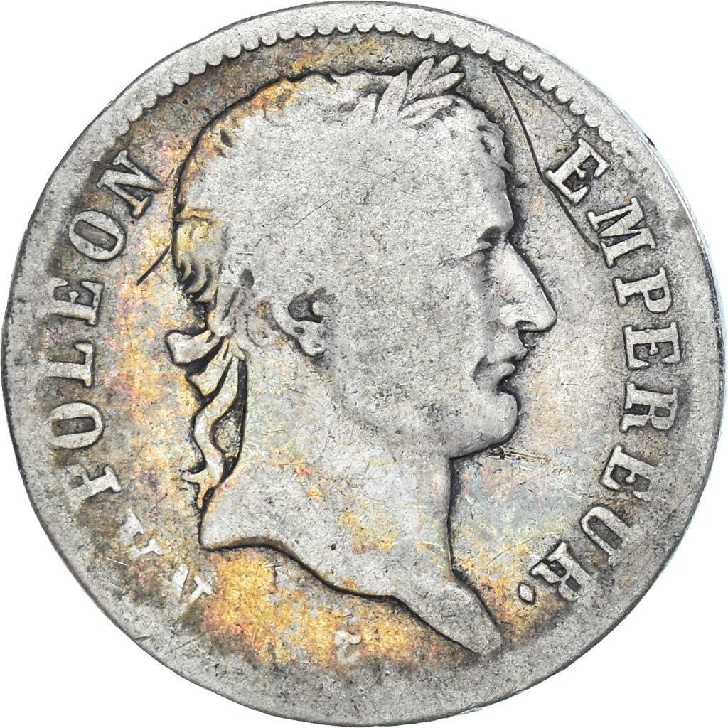 Münze, Frankreich, Napoleon I, 1 Franc, 1812, Bordeaux, SGE+, Silber
