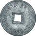 Coin, Tonkin, 1/600 Piastre, 1905, Paris, EF(40-45), Zinc