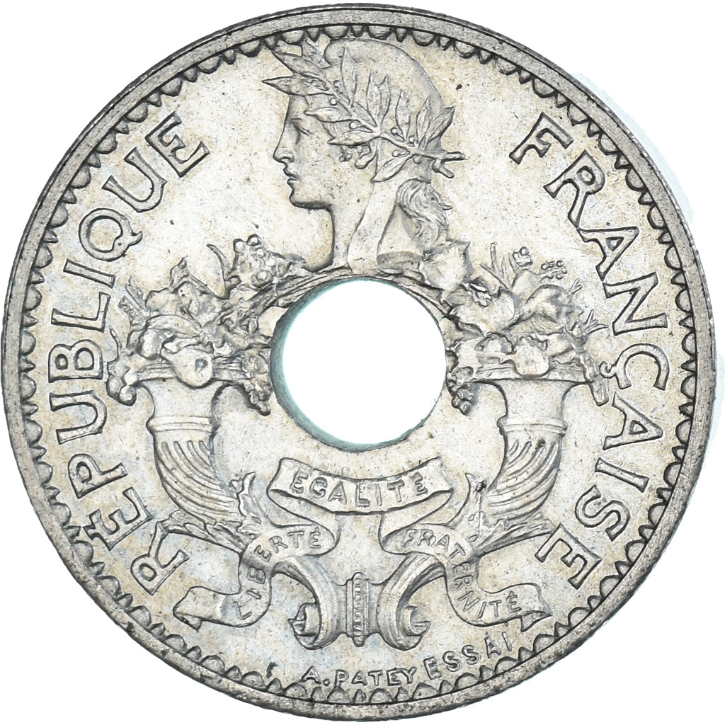 Moneta, INDOCINA FRANCESE, 5 Centimes, 1923, Paris, Essai-Piéfort, SPL
