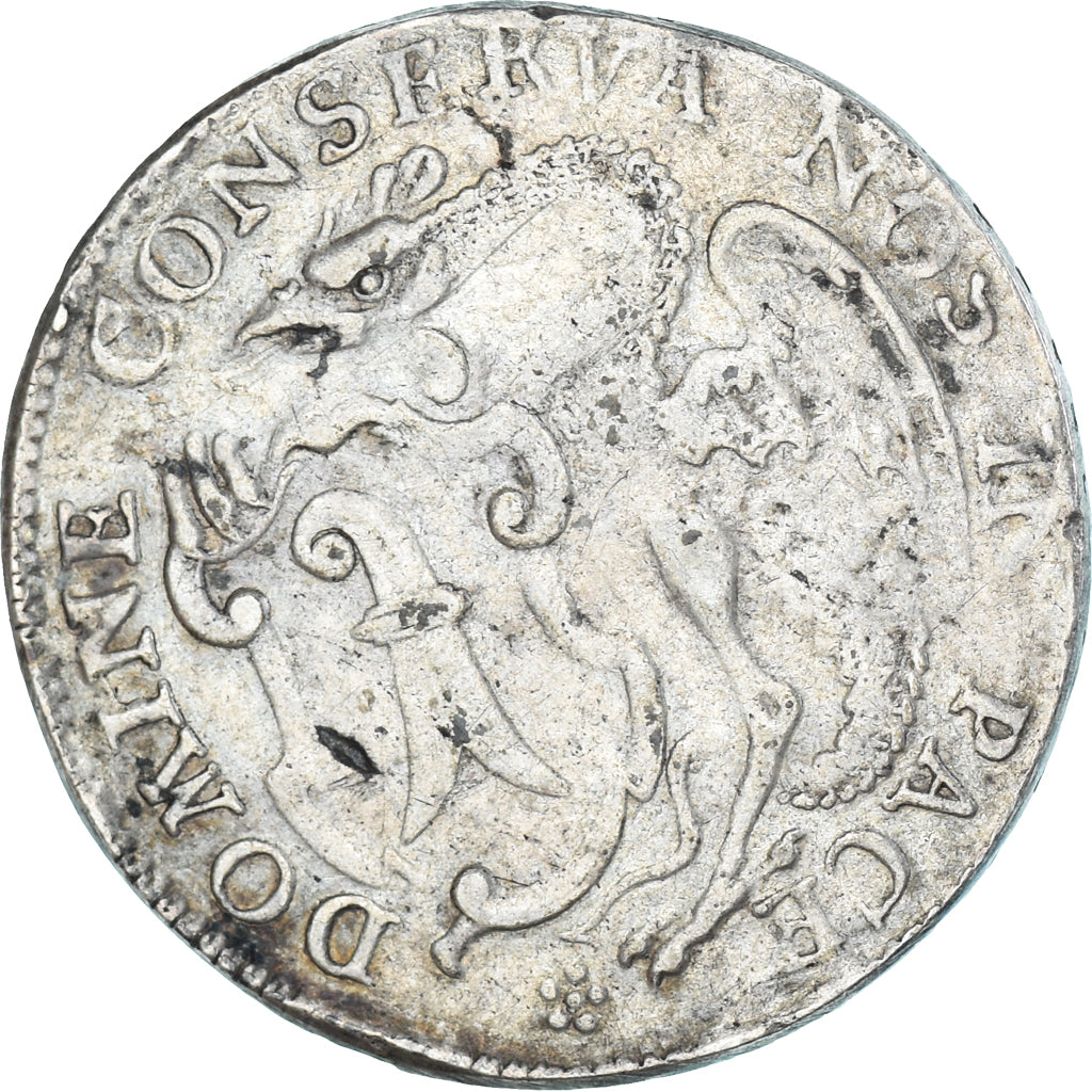 Coin, SWISS CANTONS, BASEL, 1/4 Thaler, 1740, Basel, VF(30-35), Silver, KM:143