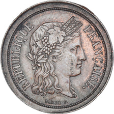 Monnaie, France, Concours de Barre, Module de 1 Franc, 1870, Paris, SUP, Bronze