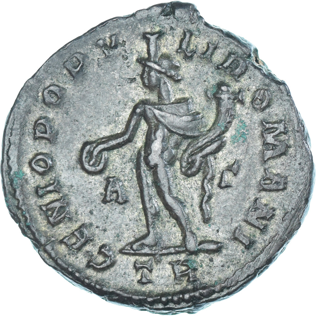 Coin, Maximianus, Æ, 296-297, Trier, AU(50-53), Bronze