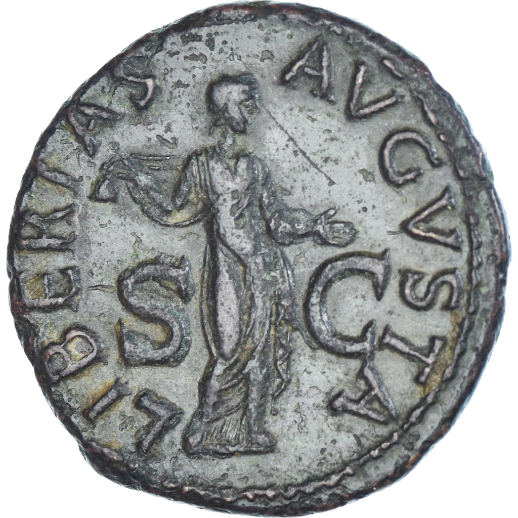 Coin, Claudius, As, 50-54, Rome, EF(40-45), Bronze, RIC:113
