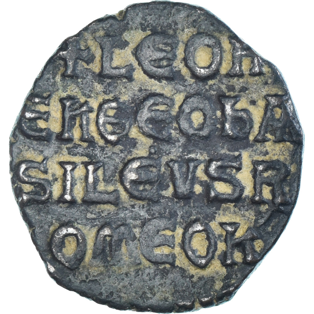 Moneta, Leo VI the Wise, Follis, 886-912, Constantinople, MB+, Bronzo