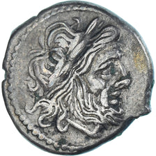 Coin, Jupiter, Victoriatus, 2nd-1st century BC, Rome (?), EF(40-45), Silver