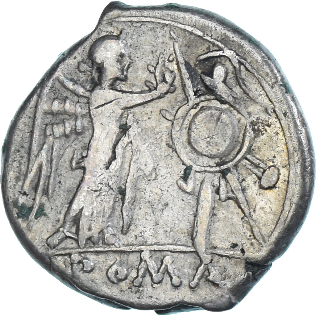Coin, Jupiter, Victoriatus, 2nd-1st century BC, Rome (?), EF(40-45), Silver