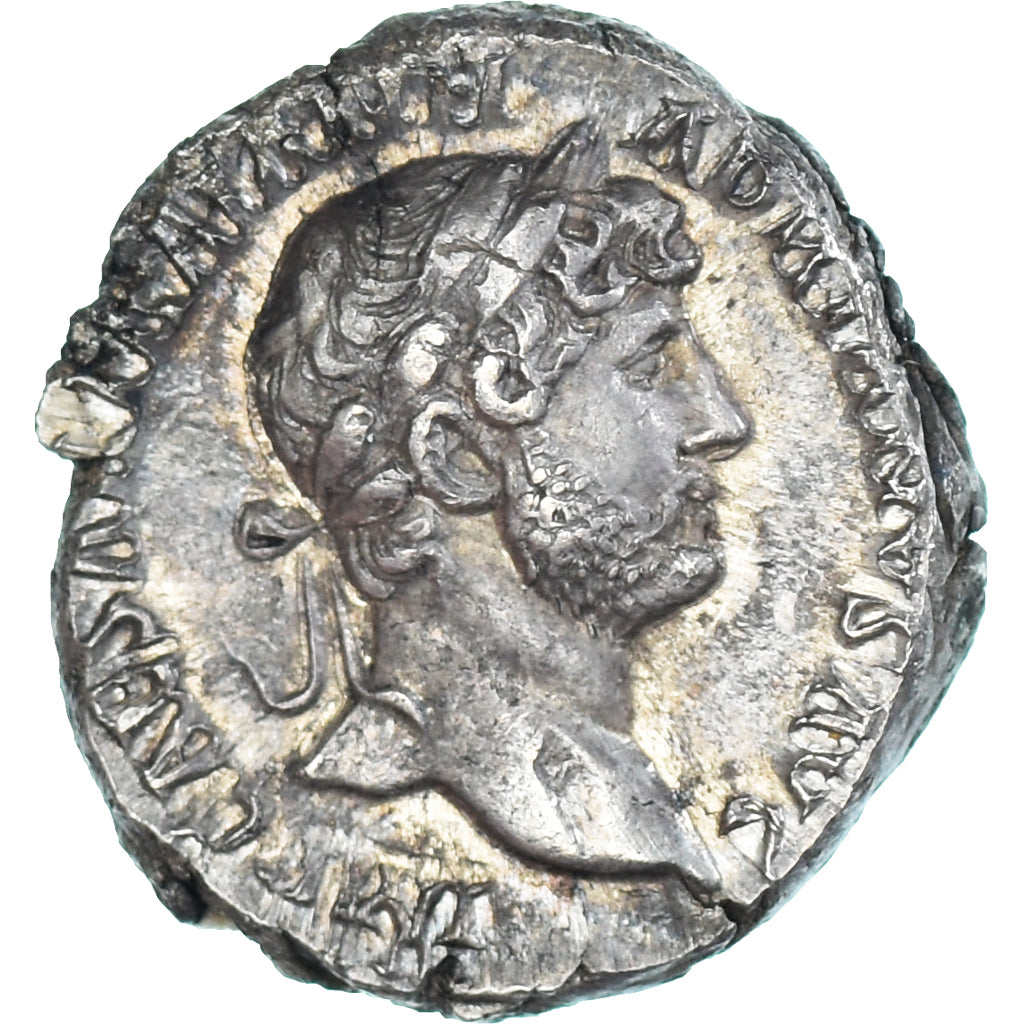 Coin, Hadrian, Denarius, 121-123, Rome, EF(40-45), Silver, RIC:556