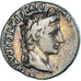 Coin, Augustus, Denarius, 2 BC-4 AD, Lugdunum, VF(30-35), Silver, RIC:210