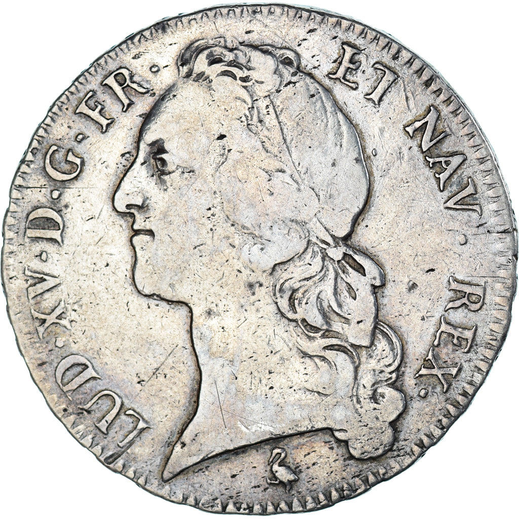 Monnaie, France, Louis XV, Écu au bandeau, 1760, Paris, TB, Argent, Gadoury:322
