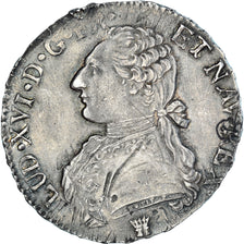 Moneta, Francia, Louis XVI, Ecu aux branches d'olivier, 1784, Limoges, MB+