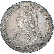 Munten, Frankrijk, Louis XV, 1/2 Ecu aux branches d'olivier, 1735, Caen, ZF+