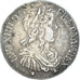 Moneda, Francia, Louis XIV, 1/2 Écu à la mèche longue, 1649, Metz, BC+