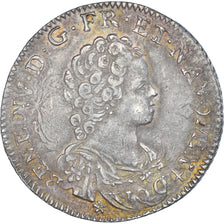 Moneta, Francia, Louis XV, 1/4 Ecu Vertugadin, 1717, Paris, BB, Argento