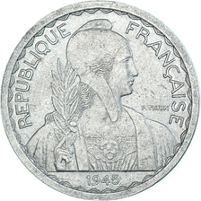 Moneda, INDOCHINA FRANCESA, 20 Cents, 1945, Paris, ESSAI, EBC, Aluminio, KM:E39