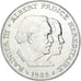 Munten, Monaco, Rainier III & Albert, 100 Francs, 1982, Monaco, PR, Zilver