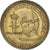 Moeda, Mónaco, Louis II, 2 Francs, 1924, Poissy, AU(50-53), Cobre-Alumínio