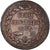 Coin, Monaco, Honore V, 5 Centimes, 1837, Monaco, EF(40-45), Copper