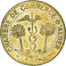 Coin, Algeria, Chambre de commerce, 10 Centimes, 1921, ESSAI, AU(55-58), Brass