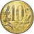Monnaie, Algérie, Chambre de commerce, 10 Centimes, 1921, ESSAI, SUP, Laiton