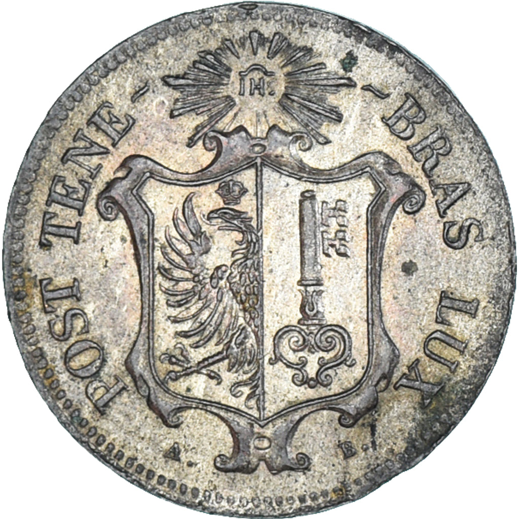 Monnaie, Cantons Suisses, GENEVA, 5 Centimes, 1847, Genève, SUP, Billon, KM:133
