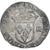 Moeda, França, Henri IV, Douzain aux deux H, 1596, Troyes, 1st Type, VF(20-25)