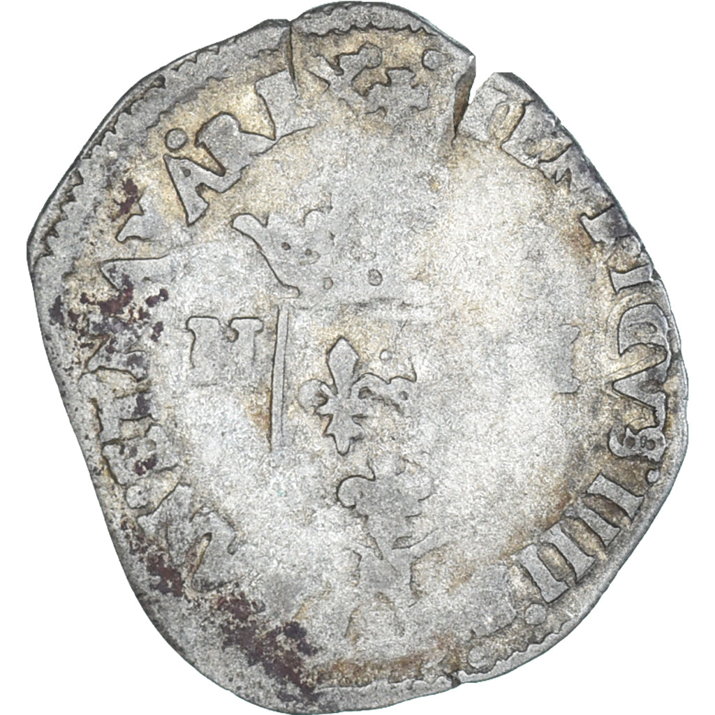 Münze, Frankreich, Henri IV, Douzain aux deux H, 1593, Uncertain Mint, 2nd