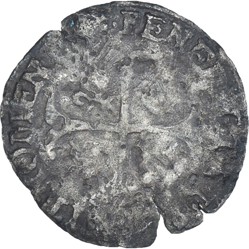 Moneta, Francia, Henri IV, Douzain aux deux H, Uncertain date, Uncertain Mint