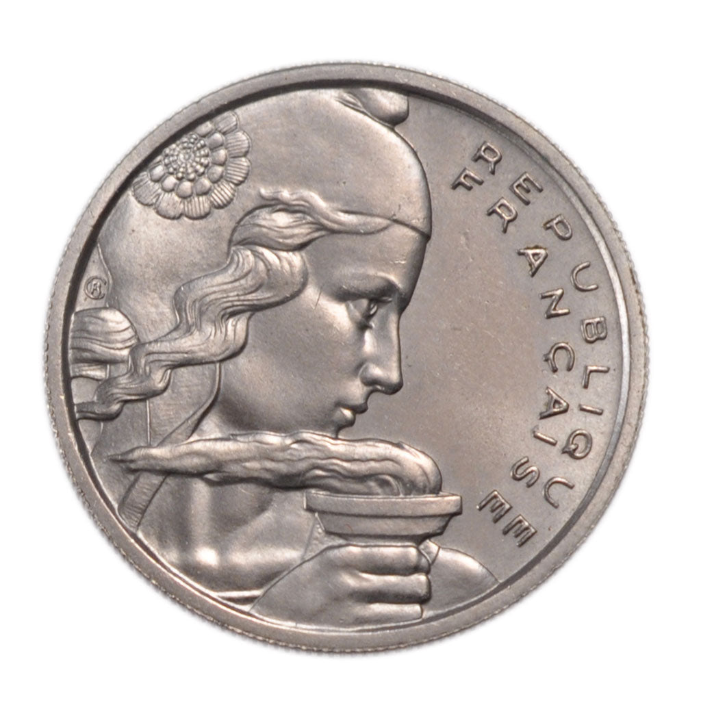 FRANCE, 100 Francs, 1954, MS(65-70), Cupro-nickel, Gadoury #897, 6.00