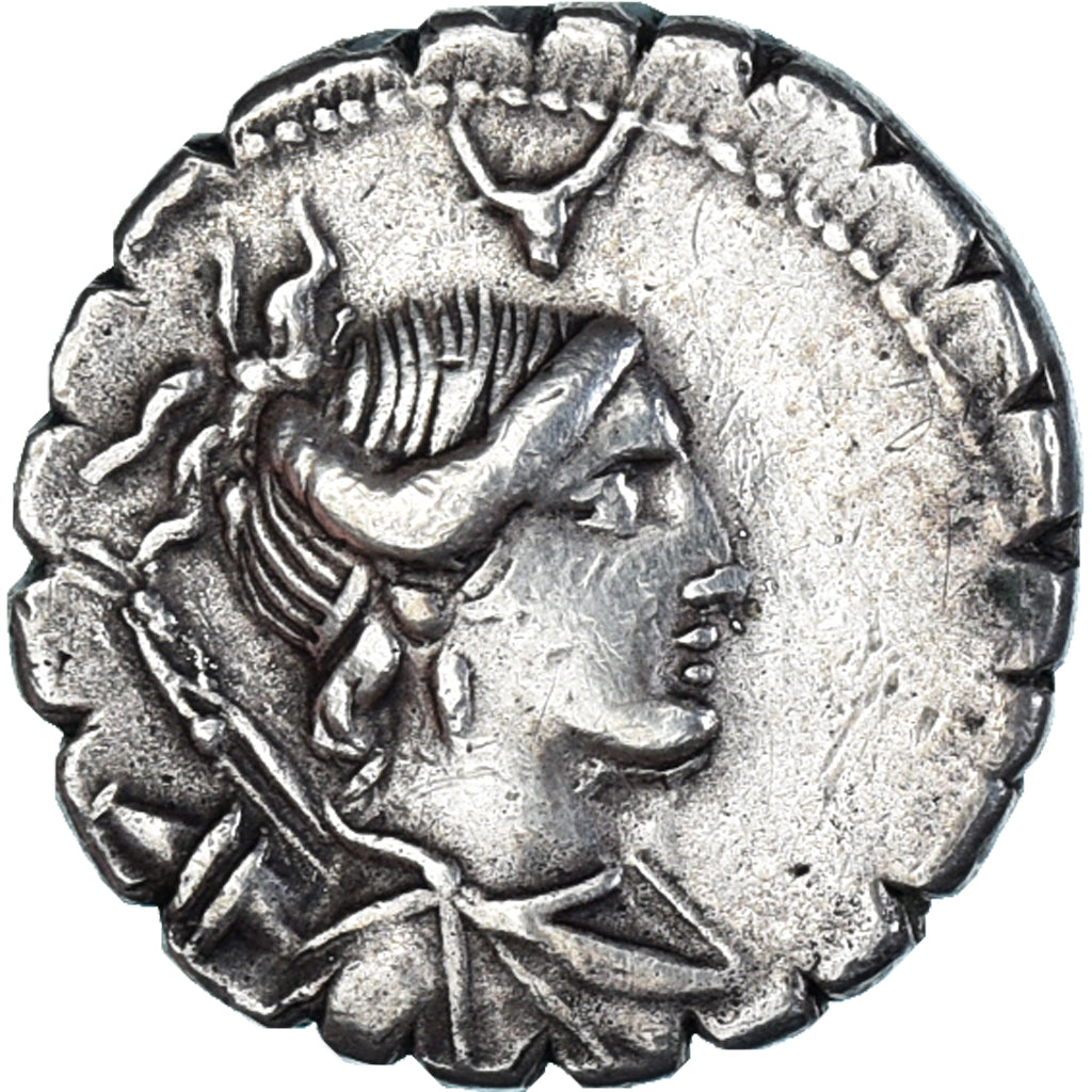 Coin, Postumia, Denarius Serratus, 81 BC, Rome, AU(50-53), Silver