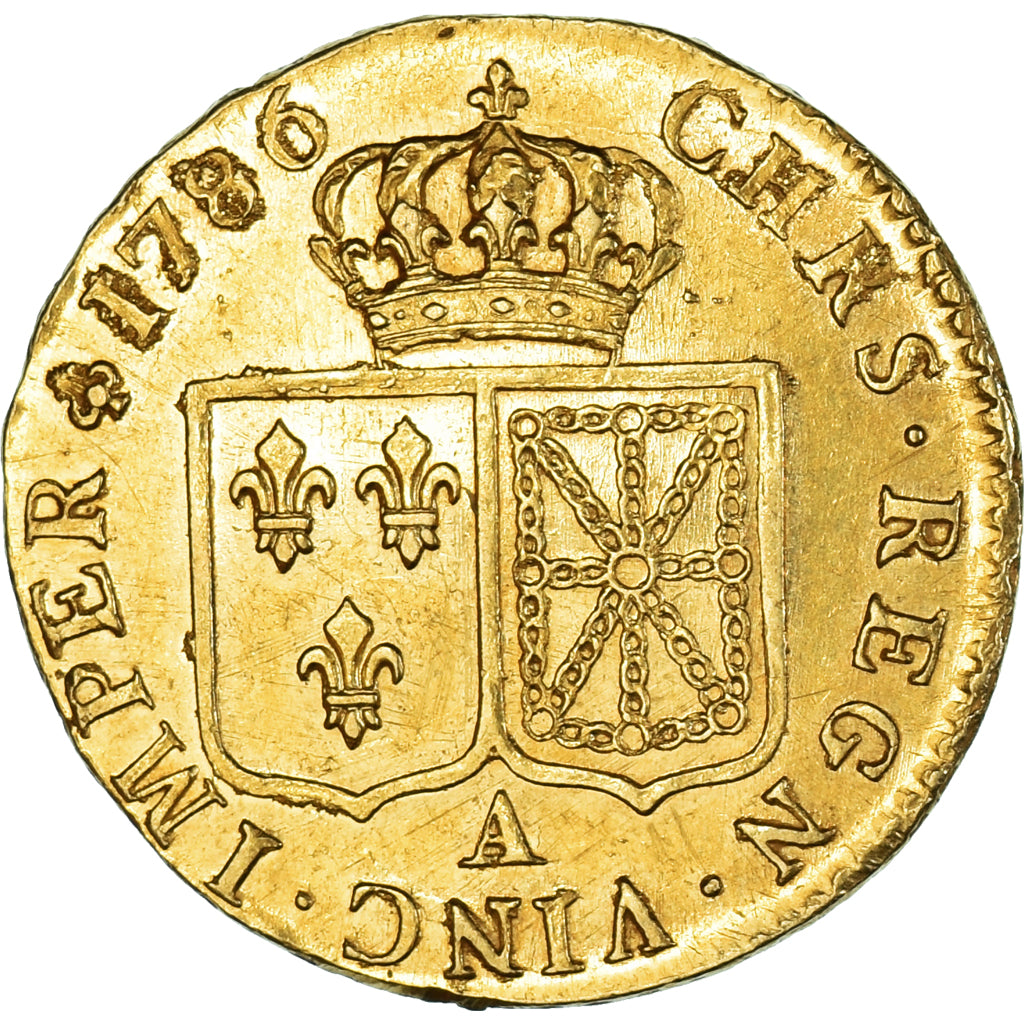 Munten, Frankrijk, Louis XVI, Louis d'or à la tête nue, 1786, Paris, PR, Goud