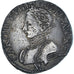 Monnaie, France, Charles IX, Teston, 1567, Toulouse, 2nd type, TTB+, Argent