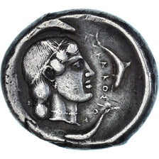 Monnaie, Sicile, Tétradrachme, 466-405 BC, Syracuse, TB+, Argent, SNG-ANS:155